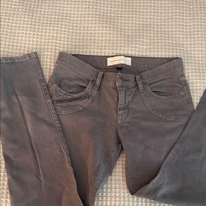 Paper Denim & Cloth Women's Charcoal Skinny Jeans